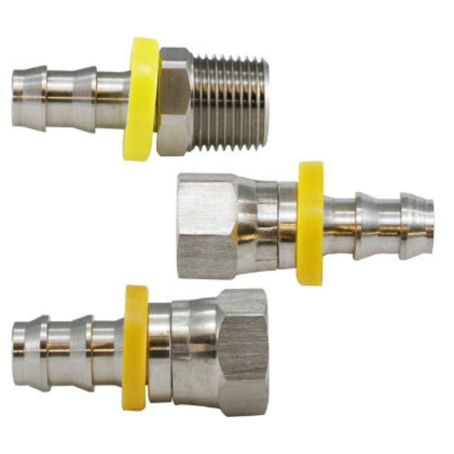 Push To Connect Barb Fittings