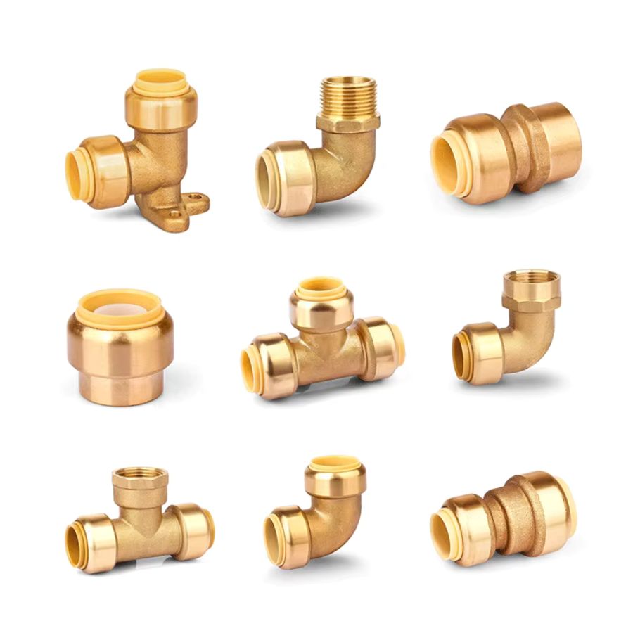 Copper Push To Connect Fittings
