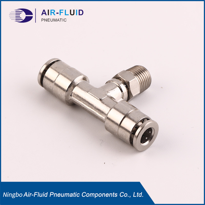  Air-Fluid Push-to-Connect Tube X BSPT Thread Fitting Swivel 