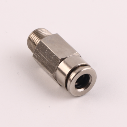 Brass High Pressure Push-in-Fittings Straight 06mm